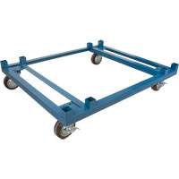 Socle roulant pour contenant ouvert en maille, 40,5" la x 34-1/2" p x 10" h, Capacit&eacute; de 3000 lb Cantin et fils