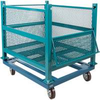 Socle roulant pour contenant ouvert en maille, 40,5" la x 34-1/2" p x 10" h, Capacit&eacute; de 3000 lb Cantin et fils