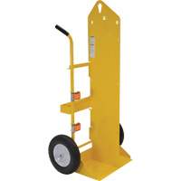 Welding Cylinder Torch Cart, Foam-Filled Wheels, 23-13/16" W x 22-13/16" L Base, 500 lbs. Cantin et fils