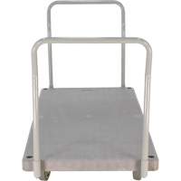Heavy Duty Plastic Platform Truck, 60" L x 30" W, 3000 lbs. Cap., Polyurethane Wheels Cantin et fils