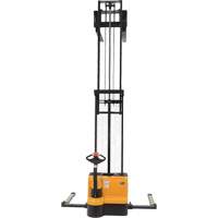Gerbeur &agrave; m&acirc;t double, Fonctionnement &eacute;lectrique, Capacit&eacute; 2200 lb, Lev&eacute;e max 150" Cantin et fils