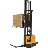 Gerbeur &agrave; m&acirc;t double, Fonctionnement &eacute;lectrique, Capacit&eacute; 2200 lb, Lev&eacute;e max 150" Cantin et fils