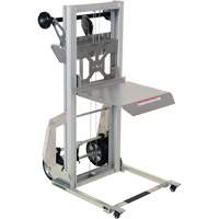 Appareil de levage portatif en aluminium, M&eacute;canisme Pompe au pied, Capacit&eacute; de 200 lb, Levage max de 61" Cantin et fils