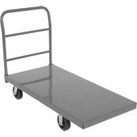 Platform Truck, 48" L x 24" W, 2000 lbs. Capacity, Rubber Casters Cantin et fils