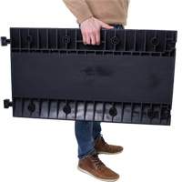 Powerhouse Medium-Duty Straight Cable Protector, 5 Channels, 36" L x 19.63" W x 2.25" H Cantin et fils