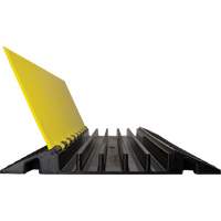 Powerhouse Heavy-Duty Straight Cable Protector, 5 Channels, 36" L x 19.75" W x 2.25" H Cantin et fils