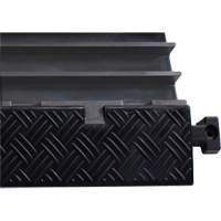 Powerhouse Medium-Duty Straight Cable Protector, 5 Channels, 36" L x 19.63" W x 2.25" H Cantin et fils