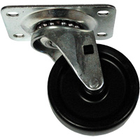 Ingredient Bin Swivel Plate Caster Cantin et fils