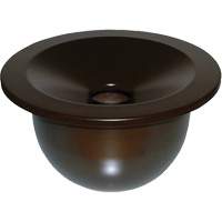 Cendrier pour couvercle en d&ocirc;me de contenant Landmark Series Cantin et fils