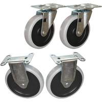 Flat Shelf Cart Caster Kit Cantin et fils