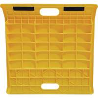Portable Poly Hand Truck Curb Ramp, 1000 lbs. Capacity, 27" W x 27" L Cantin et fils
