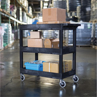 R&acirc;telier mobile, 3 tiers, 35-1/4" x 36-1/4" x 18", Capacit&eacute; 300 lb Cantin et fils