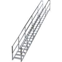 Syst&egrave;me d'escalier modulaire pour la construction de 17-21 marches SmartStairs, 157-1/2" ha Cantin et fils