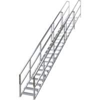 Syst&egrave;me d'escalier modulaire pour la construction de 17-21 marches SmartStairs, 157-1/2" ha Cantin et fils