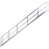 Syst&egrave;me d'escalier modulaire pour la construction de 17-21 marches SmartStairs, 157-1/2" ha Cantin et fils