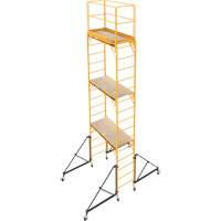 Ensemble de stabilisateurs universels avec roues Cantin et fils