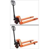 Low Profile Hydraulic Pallet Trucks, 48" L x 20.5" W, 3300 lbs. Cap. Cantin et fils