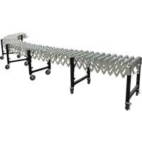 Convoyeur extensible, 23" la x 24' lo, Capacit&eacute; de 200 lb par pi lin. Cantin et fils