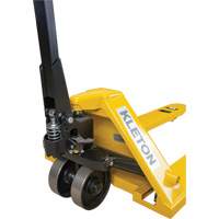 Steel Wheel Pallet Truck, Steel, 48" L x 27" W, 5500 lbs. Capacity Cantin et fils