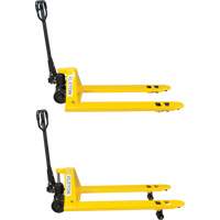 Steel Wheel Pallet Truck, Steel, 48" L x 27" W, 5500 lbs. Capacity Cantin et fils