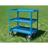  Chariot &agrave; tablettes pour l'ext&eacute;rieur, 3 Tiers, 18" la x 39" h x 33" p, Capacit&eacute; 1200 lb Cantin et fils