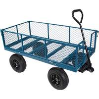Wagon with Drop Sides, 24" W x 48" L, 800 lbs. Capacity Cantin et fils