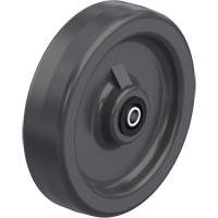 Solid Black Phenolic Wheels Cantin et fils