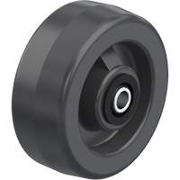 Solid Black Phenolic Wheels Cantin et fils