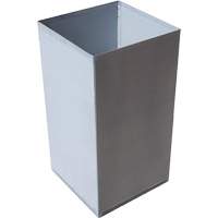 Steel Waste Containers, 28 US gal. Cantin et fils