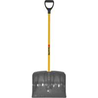 Pelle &agrave; neige haute capacit&eacute; Mountain Mover, Lame Polypropyl&egrave;ne, Largueur 19", Manche Prise en D Cantin et fils
