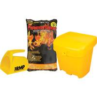 Ensemble de produit de d&eacute;glaçage intense Firestorm avec 56 sacs, Sac, 44 lb (20 kg), Point de fonte -32°C (-25°F) Cantin et fils