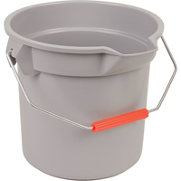 Seau Brute, Capacit&eacute; de 3.5 gal. US (14 pintes), Gris Cantin et fils