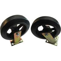 Conteneurs autobasculeurs en acier - ensemble de roulettes pour conteneurs Cantin et fils