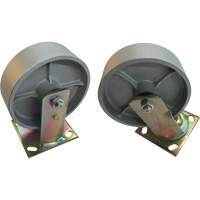 Conteneurs autobasculeurs en acier - ensemble de roulettes pour conteneurs Cantin et fils