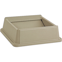 Contenants Untouchable, Couvercle &agrave; battant, Plastique/Poly&eacute;thyl&egrave;ne, Convient aux contenants 19-3/4"x 19-3/4" Cantin et fils
