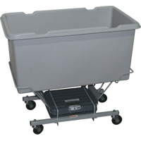 Chariots &agrave; balance, Poly&eacute;thyl&egrave;ne, 33" lo x 19" la x 29" h, Volume 5 pi³, Capacit&eacute; 250 lb Cantin et fils