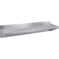 Shelves, Stainless Steel, 18" W x 5" D Cantin et fils