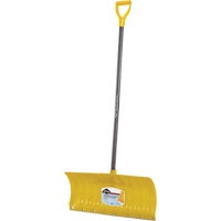 Alpine Snow Pusher, Polypropylene Blade, D-Grip Handle, 26" W Cantin et fils
