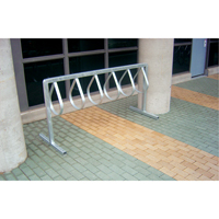 Style Bicycle Rack, Galvanized Steel, 12 Bike Capacity Cantin et fils