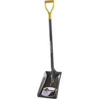 Alpine All-Purpose Square Point Shovel, Ashwood, Steel Blade, D-Grip Handle, 34-3/4" Long Cantin et fils