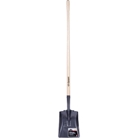Pelle carr&eacute;e  Pro, Bois, Lame Acier durci, Manche en Droit, Longueur 48" Cantin et fils