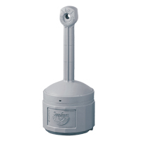 Smokers Cease-Fire&reg; Cigarette Butt Receptacle, Free-Standing, Plastic, 4 US gal. Capacity, 38-1/2" Height Cantin et fils