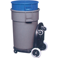 Socle roulant Tandem Brute, Noir Cantin et fils