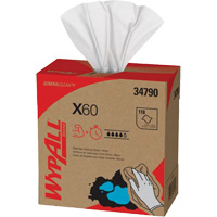 WypAll&reg; X60 Wipers, All-Purpose, 16-3/4" L x 8-3/8" W Cantin et fils