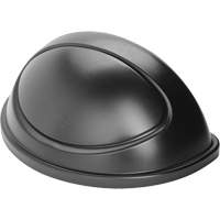 Contenants Untouchable, Couvercle demi-rond, Plastique/Poly&eacute;thyl&egrave;ne, Convient aux contenants 21-5/16" x 21-1/3" Cantin et fils