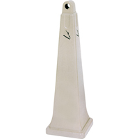 R&eacute;cup&eacute;rateurs de m&eacute;gots de cigarettes Groundskeeper, Sur pied, Plastique, Capacit&eacute; 1 gal. US, Hauteur 39-3/4" Cantin et fils