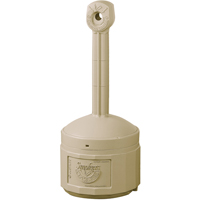 Smokers Cease-Fire&reg; Cigarette Butt Receptacle, Free-Standing, Plastic, 1 US gal. Capacity, 30" Height Cantin et fils