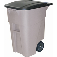 Contenants roulants Brute, Plastique, 50 gal. US Cantin et fils