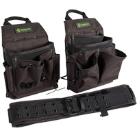 Ceinture porte-outils combin&eacute;e, Polyester, Noir Cantin et fils