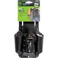 Poche pour ceinture porte-outils, Porte-outil multiple, Cuir, 4 Poches Cantin et fils